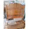 Image 2 : Antique Bed Frame Headboard 52" X 65"
