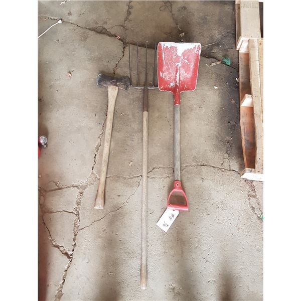 Shovel / Pitchfork /2 Headed Axe