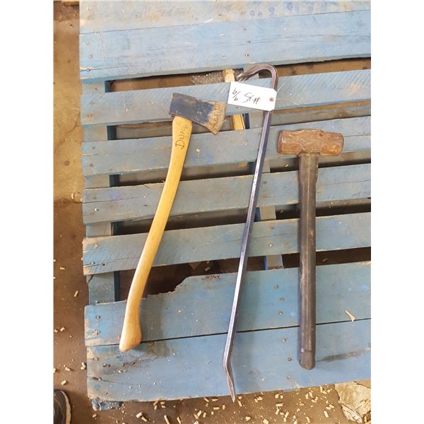 36" Gooseneck /Axe & Sledge