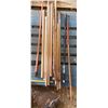 Image 1 : Lot Dowels /Broom & Shovel Handles