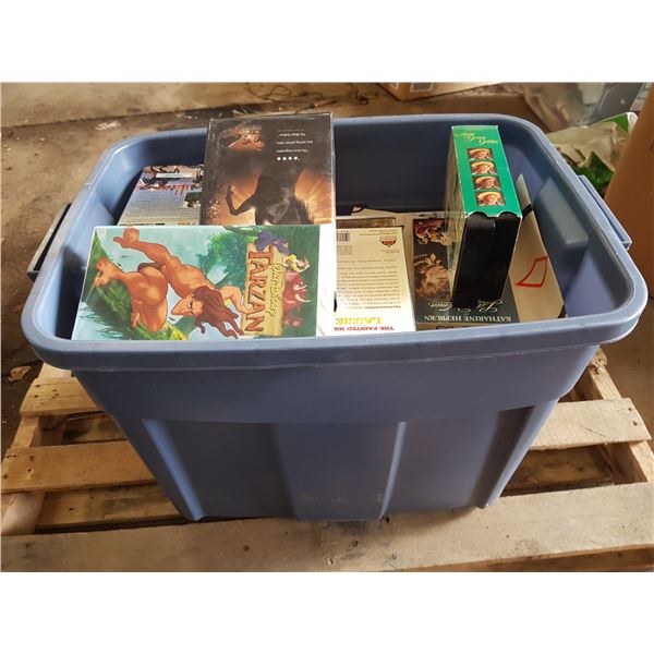 Large Lot VHS Movies