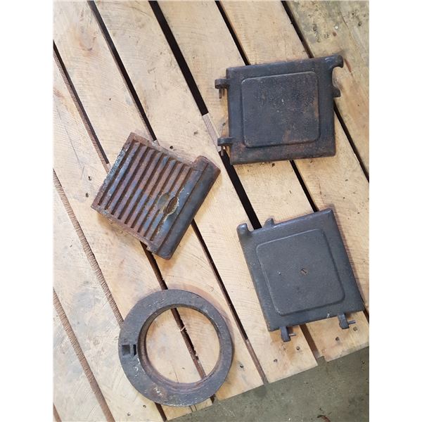 Box Vintage Wood Stove Parts