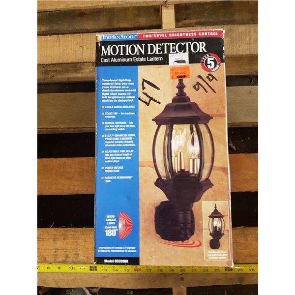 Motion Detector Light Fixture Schmalz Auctions