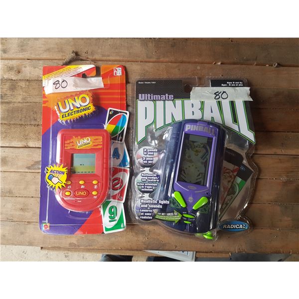 Uno & Pinball Video Games