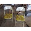 Image 1 : 2 Vintage Folding Chairs