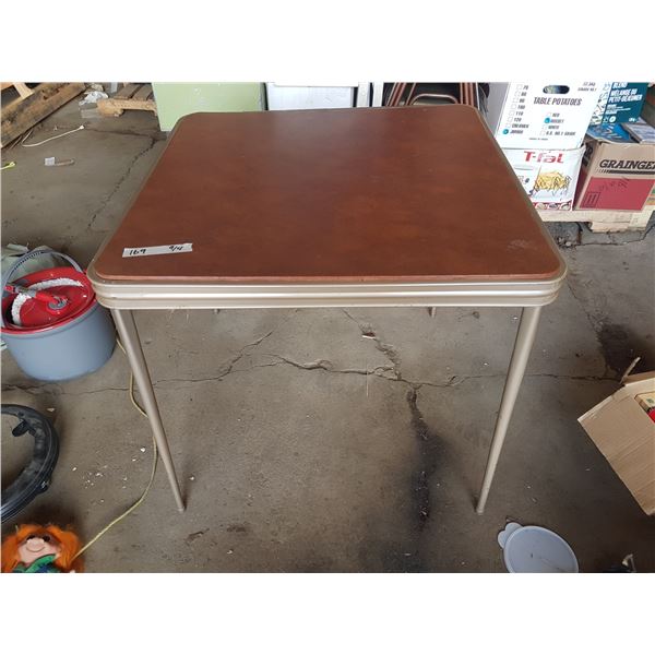 Card Table 30 X 30 X 29 Inch