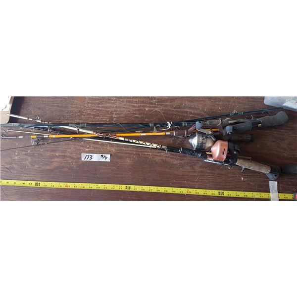 Lot Fishing Rods