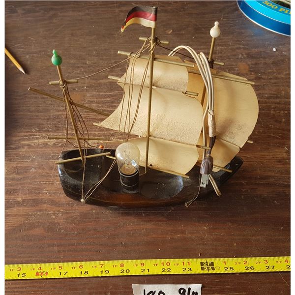 Vintage Ship Lamp