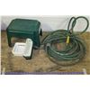 Image 1 : Lot of Garden Hose, Stool, Organizers