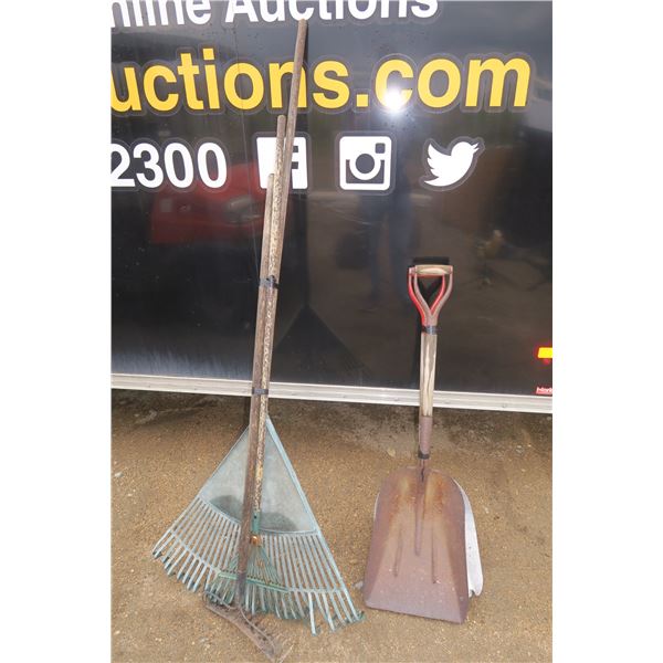2 Shovels + 3 Rakes