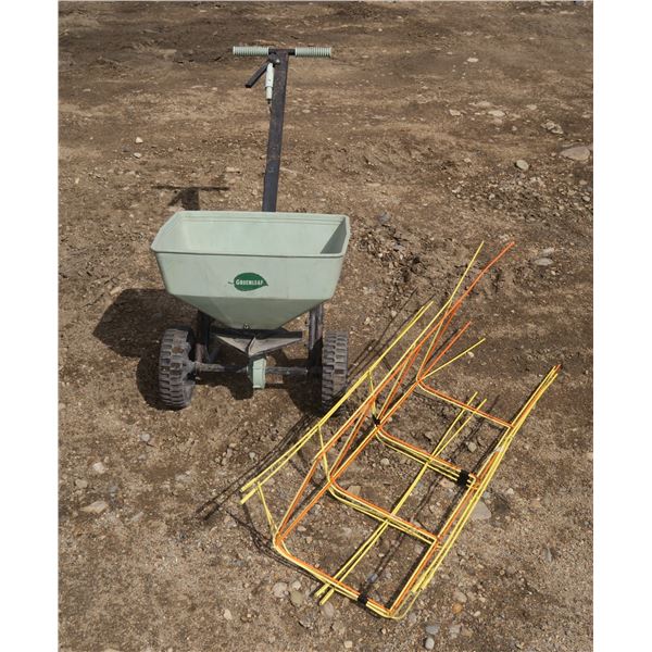Fertilizer Spreader + Cages