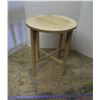 Image 3 : Folding Wooden Stool + Small Table