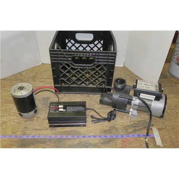 MAAX Pump, Battery Charger/Other