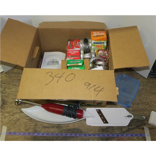 Lot of Cook Books & Some Kitchen Items