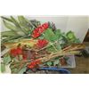 Image 3 : Lot of Decorative Foliage/Driftwood Pieces