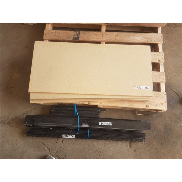5 X 35.5 X16 Inch Shelving Boards & Brackets