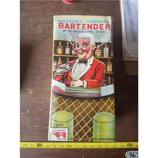 Novelty Bartender Figurine