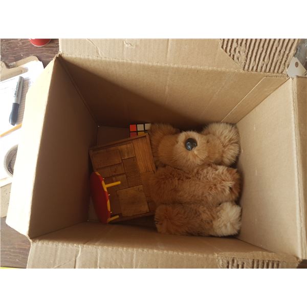 Lot 2 Rubix Cubes & Lot Toys