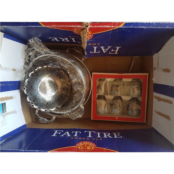 Shot Glasses & Silver Plated Items
