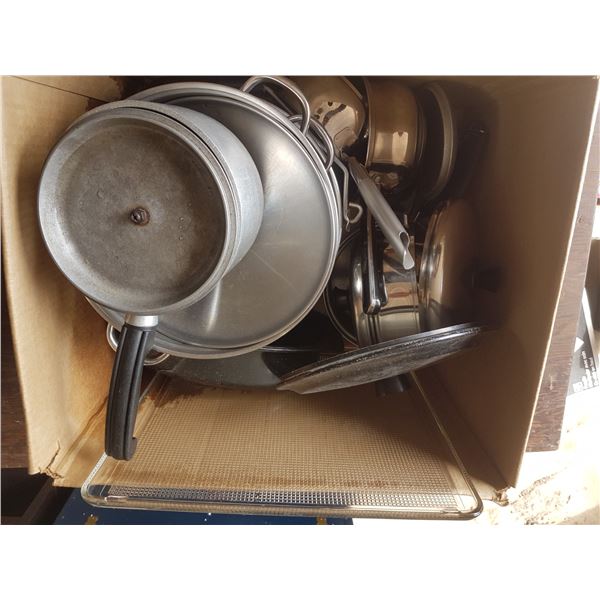 Lot Pots & Pans Etc.