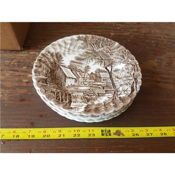 Lot 6 Ironstone Plates