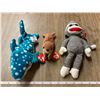 Image 2 : Stuffed Animals includes unicorn, seahorse, spider, sock monkey, gingerbread man, walrus, shark
