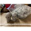 Image 2 : Lot Christmas and Halloween Decorations, Glitter skulls, glitter snowflakes, Elephant Stocking Hange