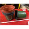 Image 12 : Lot Garden small clay pots, with dish, kids garden hoe, pond fish with air pump