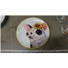 Image 8 : Lot Farm Animal Matching Glass and Plates