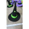 Image 13 : Lot Halloween Felt Witch Hats, Floating Candles, Eyeball Decorations, Adult Nautical Doll Costume