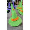 Image 15 : Lot Halloween Felt Witch Hats, Floating Candles, Eyeball Decorations, Adult Nautical Doll Costume