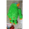 Image 11 : Kids Toy Lot, Spiderman gloves, telescope, stuffed monster, hand puppet, car bingo game, colored bug