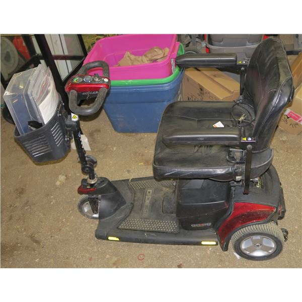 Go Go Elite Traveler Plus Electric Scooter + Manual, Charger & Extra Pieces