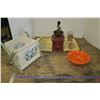 Image 1 : Vintage Coffee Grinder & Décor Etc.