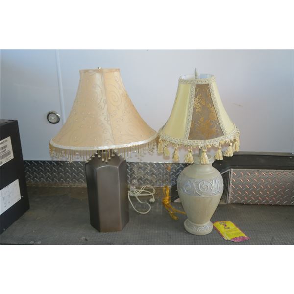 2 Table Lamps