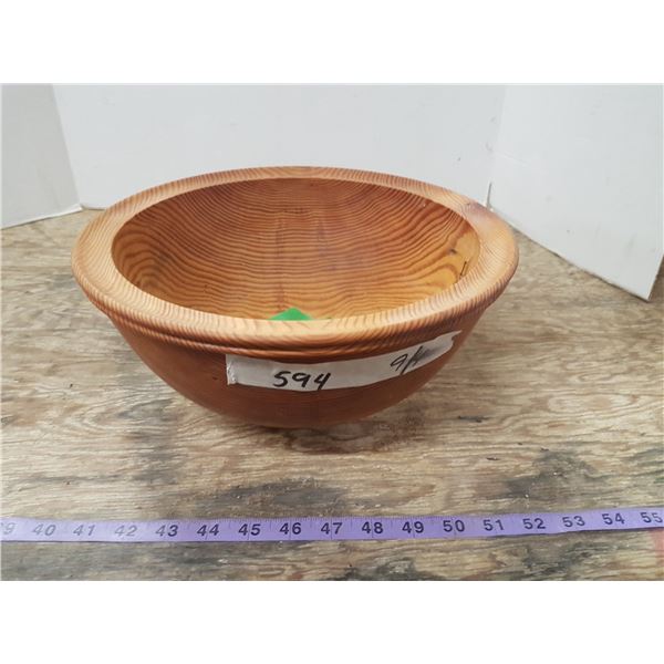 Hand Turned Wooden Bowl