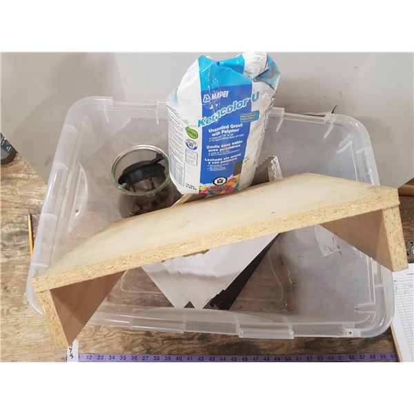 Bag Grout & Misc. Items