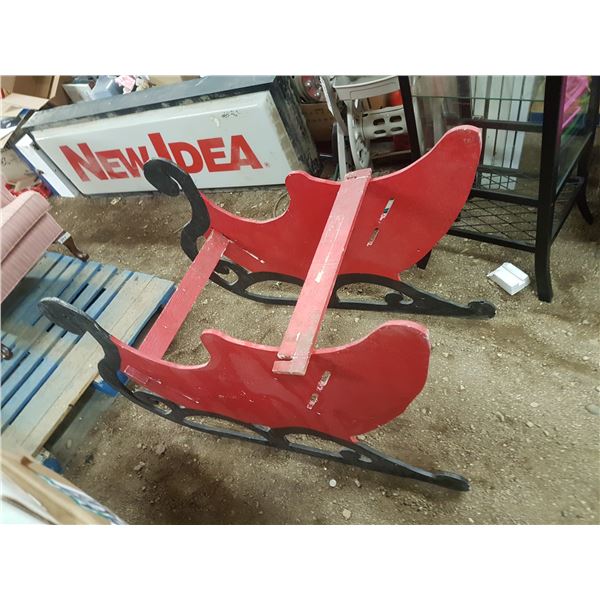 Santa's Sleigh Lawn Decoration Approx. 48 X 24 X 36 Inch