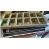 Image 1 : Lot Bakeware, 3 Heavy Duty Mini Loaf Pans, 3 Shallow Baking Sheets, Shallow Baking Sheet with Rack