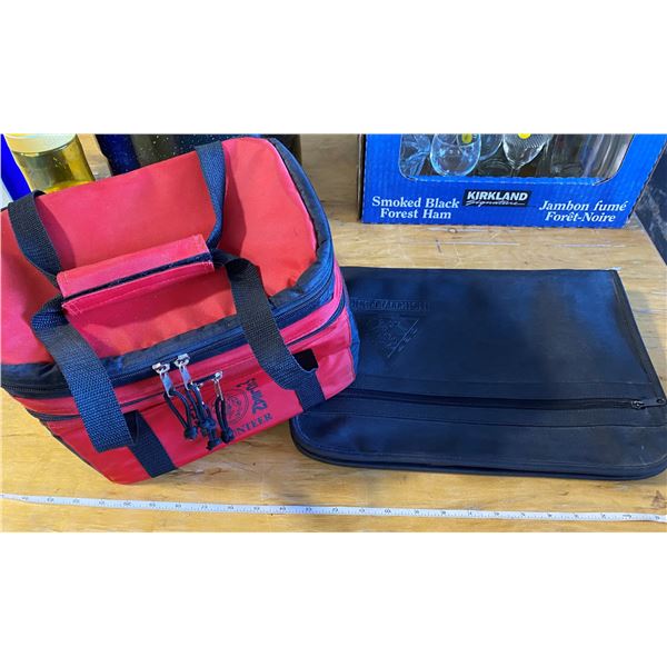 Soft Side Cooler, Leather Portfolio