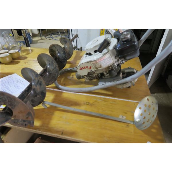 Jiffy Ice Auger with Scoop
