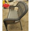 Image 6 : Wicker Patio Love Seat