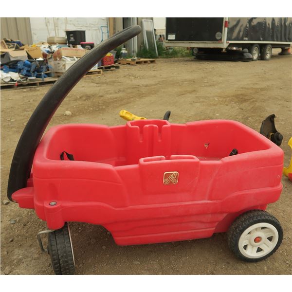 Kids Wagon Seats 2 kids with Seatbelts