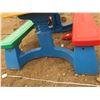 Image 7 : Lot Kids Picnic Tables