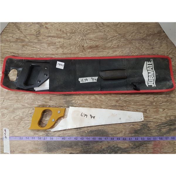 Hand Saw & Job Mate Saw Set (Partial)