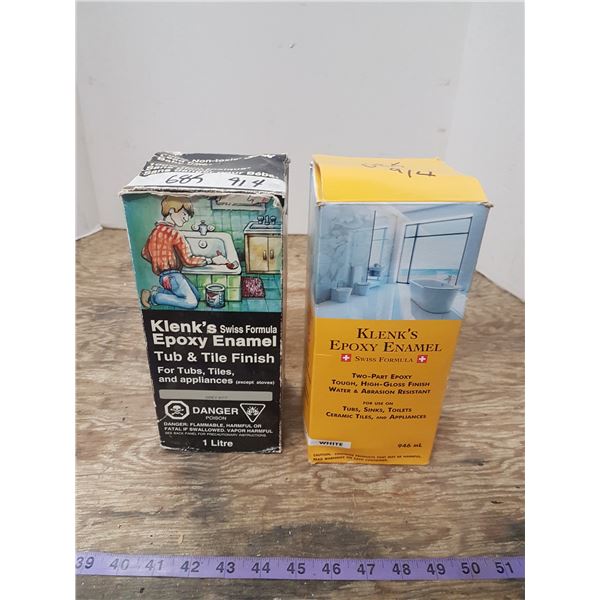 2 X Klenk's Tub Refinishing Kits
