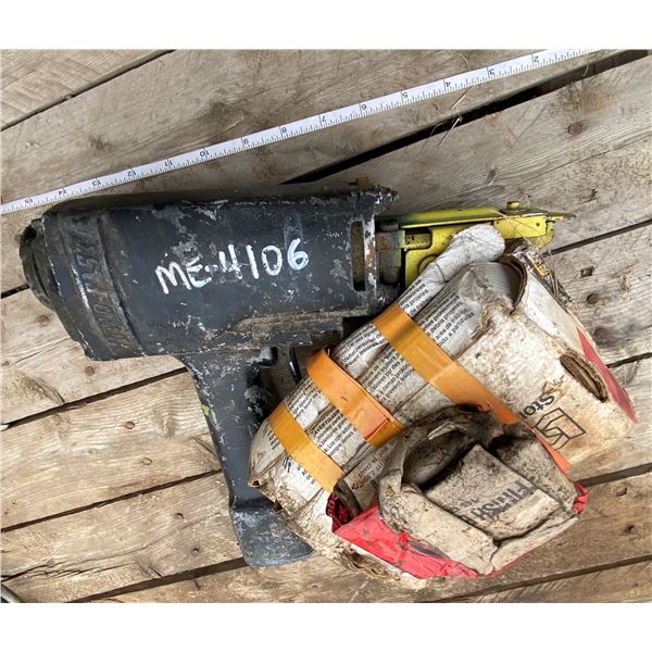 Brad Nailer with Nails
