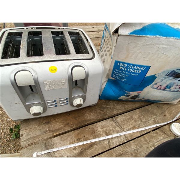 Lot Food Steamer/Toaster