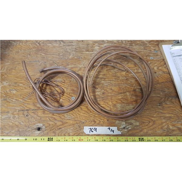 Lot Copper Line & Misc.