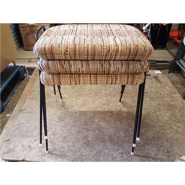 3 Antique Foot Stools